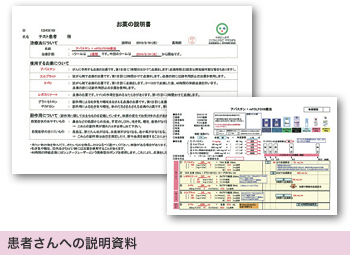 患者さんへの説明資料