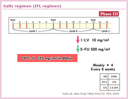 3.1.1 Saltz regimen(IFL regimen)