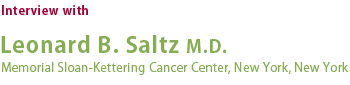 Leonard B. Saltz M.D.