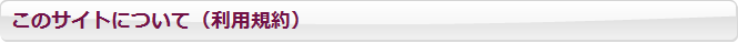 このサイトについて（利用規約）